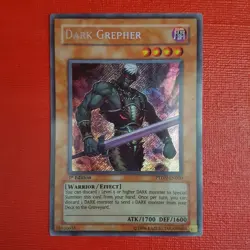 Yugioh Dark Grepher PTDN-EN000 1st Edition - Image 1