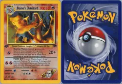 Blaine's Charizard 2/132 Gym Challenge Holo 1st Edition NM/MINT - Image 1