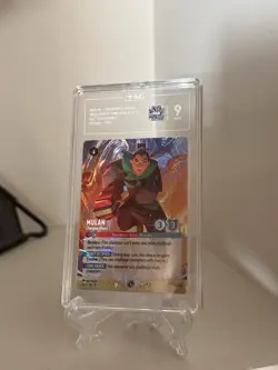 Ravensburger Disney Lorcana 2025 Mulan Charging Ahead 3/C2 Foil Promo TAG 9 - Image 1