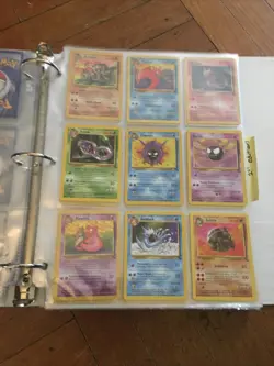 Pokemon 1st EDITION 1999 Fossil Set Rare/Common/Uncommon 153 card lot. UNPLAYED - Image 5