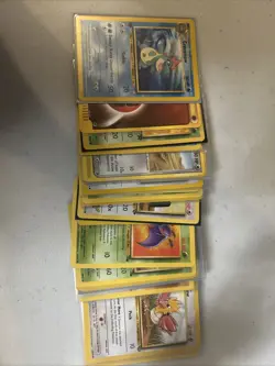 1st Edition Pokemon Card Lot Mixed With Some Fossil - Image 1