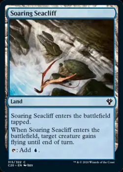 Soaring Seacliff - Near Mint MTG Commander 2020 Ikoria - Image 1