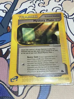 Mystery Plate Gamma 135/144 Trainer Card - NM see pix - Image 4