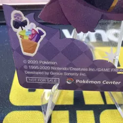 2024 Pokemon Center Exclusive Gengar Halloween Promo Clear Card Pokemaze 2024 - Image 5