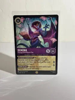Disney Demona-Scourge of the Wyvern Clan Lorcana TCG Card 55/204 Legendary - Image 1