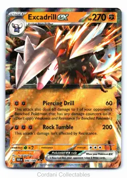 Excadrill EX 046/086 - Black Bolt - Pokemon Card - Near Mint - Image 1