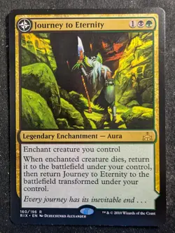Journey to Eternity / Atzal, Cave of Eternity - Rivals of Ixalan (MTG) - Image 1