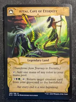 Journey to Eternity / Atzal, Cave of Eternity - Rivals of Ixalan (MTG) - Image 2