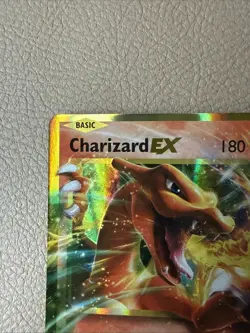 Pokemon Charizard EX Ultra Rare Holo Basic Card 12/108 2016 - Image 2