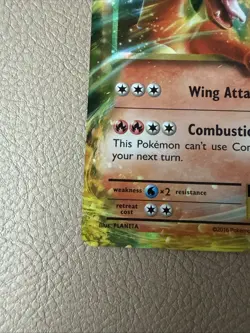 Pokemon Charizard EX Ultra Rare Holo Basic Card 12/108 2016 - Image 5