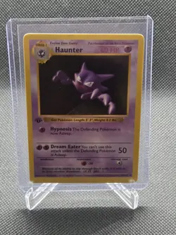 Haunter 29/102 1st Edition Shadowless Base Set Regular NM - Pokemon Card - Image 3