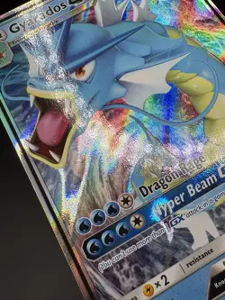 Gyarados GX 16/68 Hidden Fates Ultra Rare Holo Pokemon Card NM - Image 4
