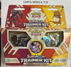 Pokemon TCG: Sun & Moon Trainer Kit Lycanroc & Alolan Raichu Card Game 820650802102 - Image 1
