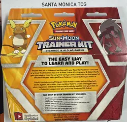Pokemon TCG: Sun & Moon Trainer Kit Lycanroc & Alolan Raichu Card Game 820650802102 - Image 2