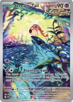 Scream Tail Promo SV: Scarlet & Violet Promo Cards SVP Psychic Holo 065 2023 NM - Image 1