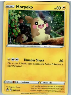Morpeko - Promo SWSH: Sword & Shield Promo Cards SWSH012 NM - Image 1