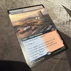 Coastal Peak (Extended Art) 467 MTG MSC Commander: Marvel Super Heroes Regular - Image 3