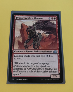 MTG - Dragonspeaker Shaman - Jumpstart 2022 - Image 1