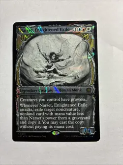 Narset, Enlightened Exile (Halo Foil) - March of the Machine MTG + Bonus Rare!!! - Image 1