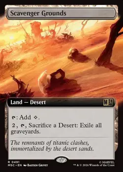 Scavenger Grounds (Extended Art) - 491 - MSC - NM - MTG Magic the Gathering - Image 1