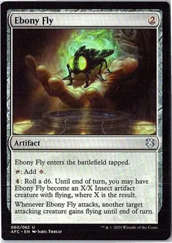 Ebony Fly Commander: Adventures in the Forgotten Realms 60 Near Mint - Image 1
