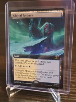 Glacial Fortress (Extended Art) Commander: Marvel Super Heroes Regular 477 - Image 1