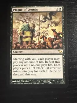 Plague of Vermin Shadowmoor Regular - Image 1