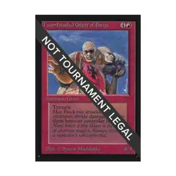 WOTC MtG International Ed. Two-Headed Giant of Foriys (R) NM - Image 1