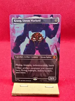 MTG Krang, Utrom Warlord (V.1) - Teenage Mutant Ninja Turtles - NM - Image 1