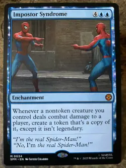 MTG TCG SpiderMan Impostor Syndrome 0034 Regular Mythic - Image 1