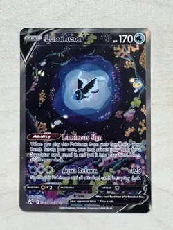 Pokemon Lumineon GG39/GG70 Crown Zenith Galarian Gallery Ultra Rare NM - Image 1