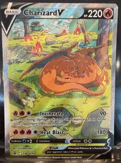 Charizard V Sword & Shield Promo Holo English 2022 - Image 2