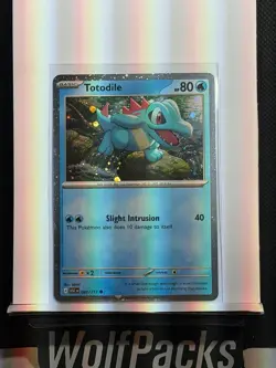 Pokemon TCG ME: Ascended Heroes - Totodile 041/217 Cosmos Holo - Image 1