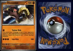 HITMONLEE 106/165 Pokemon Card 151 Near Mint - Image 3