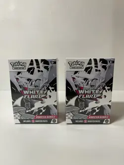 Pokemon White Flare Booster Bundle (x2) Scarlet Violet Brand New Sealed - Image 1
