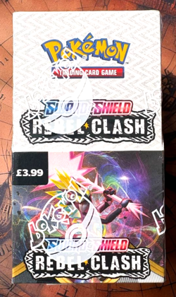 Rebel Clash Half Booster Box (18 Packs) - SWSH - New & Sealed - Pokemon TCG - Image 1