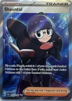 Shauntal 243/182 Ultra Rare Paradox Rift Pokemon Near Mint - Image 1