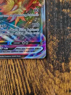 Pokemon Blaziken VMAX 21/198 Chilling Reign Ultra Rare Near Mint - Image 5
