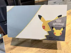 Pokemon TCG Celebrations Ultra Premium Collection UPC Sealed Minor Box Wear - Image 1