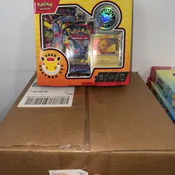 Pokemon TCG: Pokemon Day 2026 Collection Box - 30th Anniversary X5 Case + 1 -x6 - Image 1