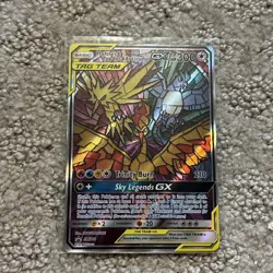 2019 Pokemon Sun and Moon Black Star Promo SM210 Moltres Articuno Zapdos GX - Image 1