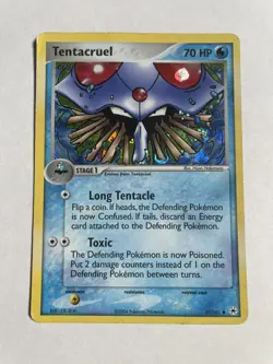 2004 Pokemon Ex Hidden Legends 51/101 Tentacruel Reverse Foil - Image 1