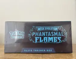 Pokemon Mega Evolution Phantasmal Flames Elite Trainer Box ETB Factory Sealed - Image 4
