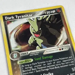Pokemon TCG Dark Tyranitar EX Team Rocket Returns 20/109 - Image 3