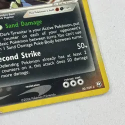 Pokemon TCG Dark Tyranitar EX Team Rocket Returns 20/109 - Image 4