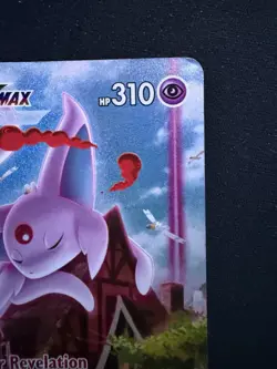 Pokemon TCG Espeon VMAX 270/264 Fusion Strike Alternate Art DAMAGED (NOTES) - Image 4