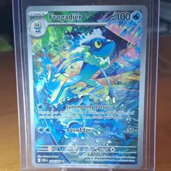 Pokemon TCG Frogadier 089/086 Illustration Rare Chaos Rising ENG. - Image 1