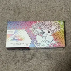 Pokemon Prismatic Evolutions Super-Premium Collection Box *OPENED/READ DISC* - Image 1
