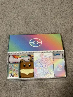 Pokemon Prismatic Evolutions Super-Premium Collection Box *OPENED/READ DISC* - Image 2