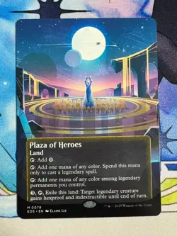 2025 MTG Edge Of Eternities Plaza Of Heroes Borderless #78 - Image 1